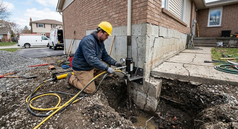 Sinking Foundation Repair
