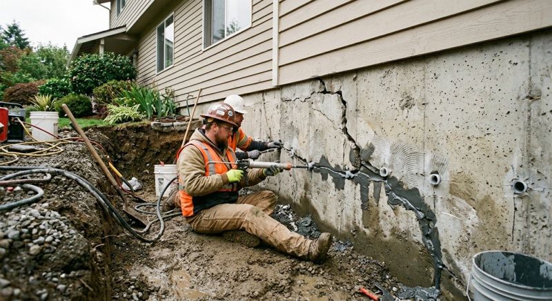 Basement Foundation Repair in Monroe, WA