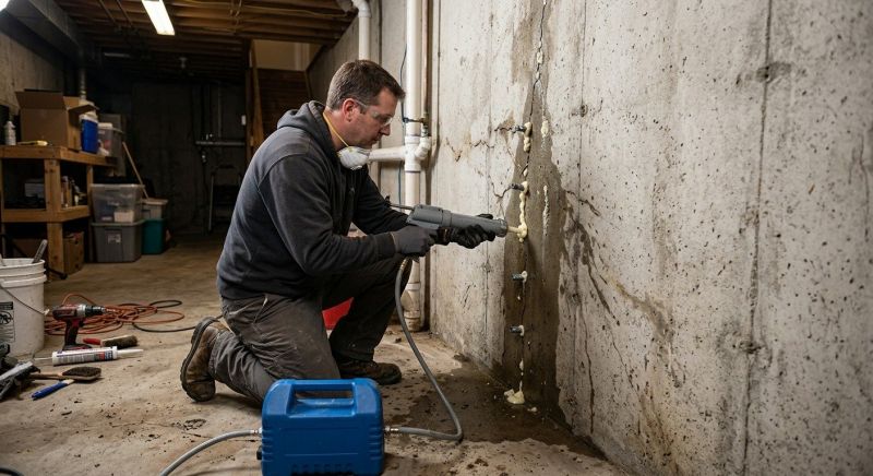 Basement Foundation Repair in Mountlake Terrace, WA