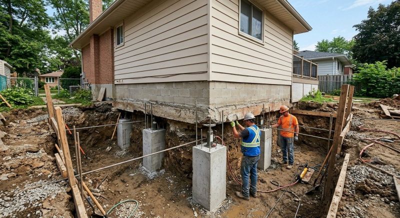 Basement Underpinning in Marysville, WA