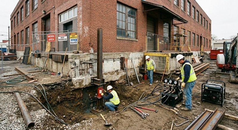Building Foundation Repair in Lake Stevens, WA