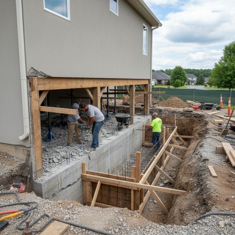 Building Foundation Repair in Langley, WA