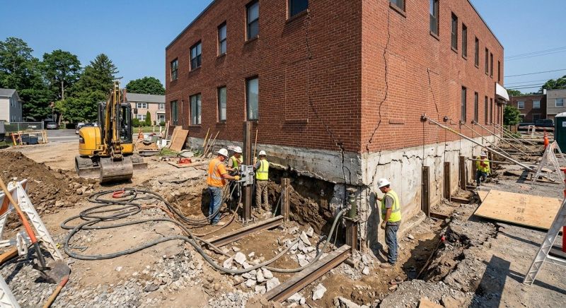 Building Foundation Repair in Marysville, WA