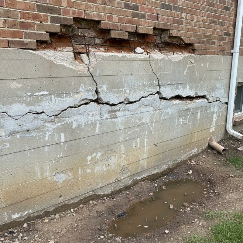 Cracked Foundation Repair in Coupeville, WA