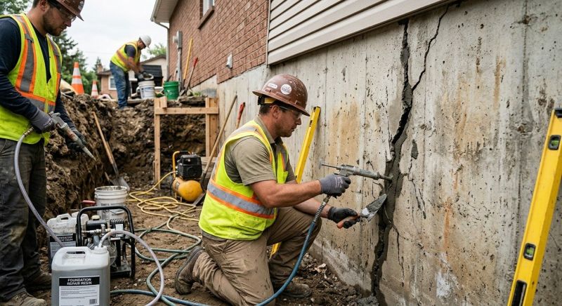 Cracked Foundation Repair in Granite Falls, WA