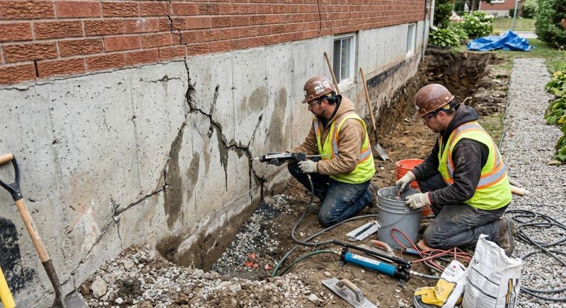 Cracked Foundation Repair in Stanwood, WA