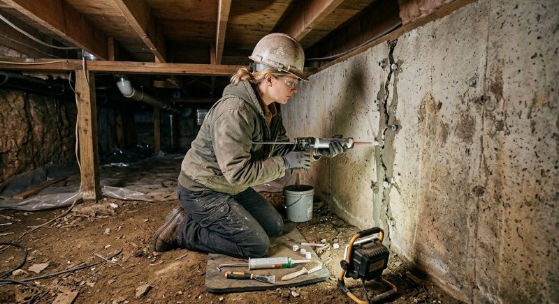 Crawlspace Foundation Repair in Edmonds, WA