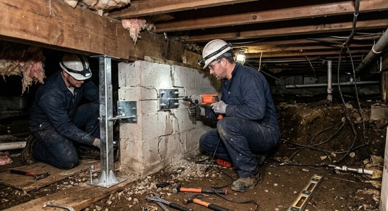 Crawlspace Foundation Repair in Monroe, WA
