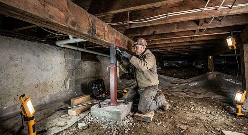 Crawlspace Foundation Repair in Monroe, WA
