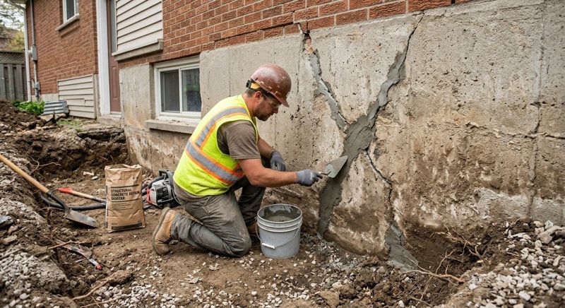 Foundation Crack Repair in Coupeville, WA