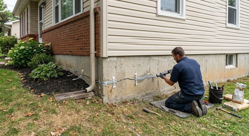 Foundation Crack Sealing in Marysville, WA