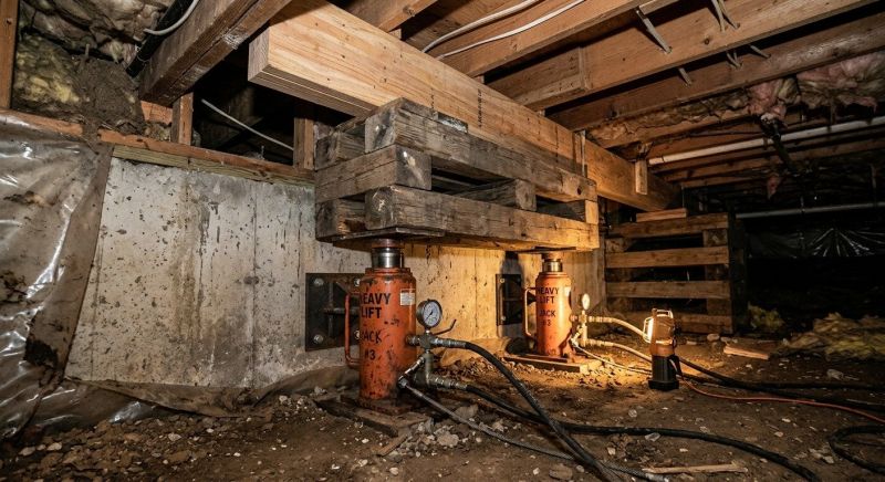 Foundation Jacking in Everett, WA