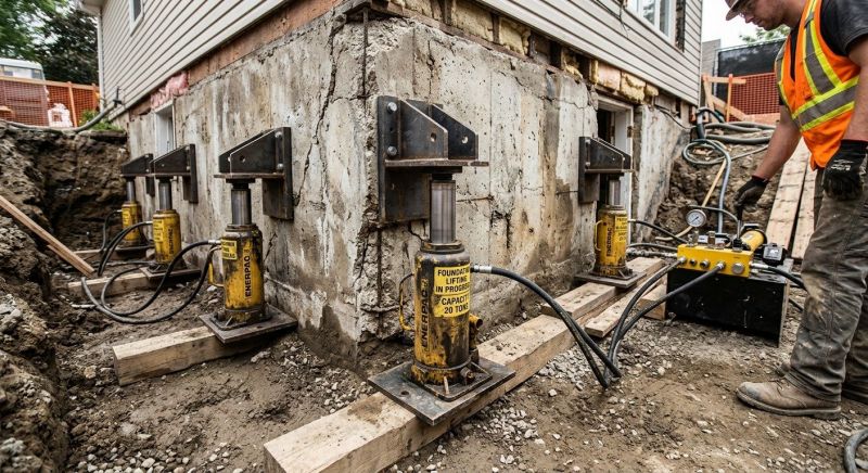 Foundation Jacking in Lake Stevens, WA