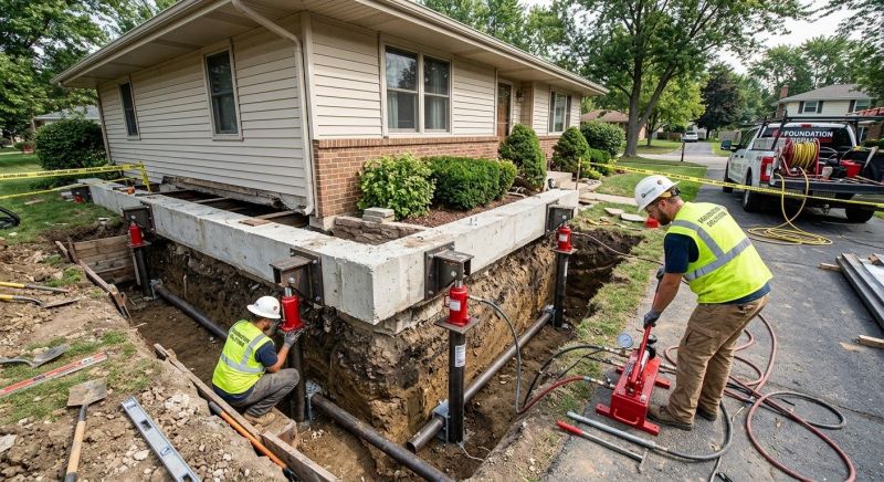 Foundation Jacking in Marysville, WA