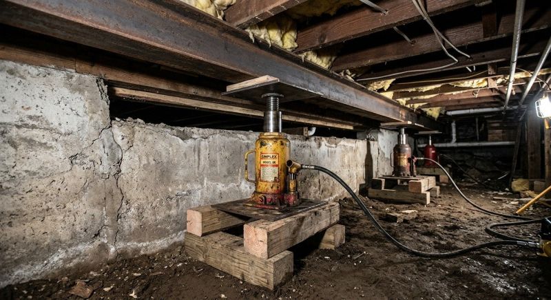 Foundation Jacking in Lynnwood, WA
