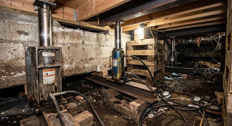 Foundation Jacking in Snohomish County, WA