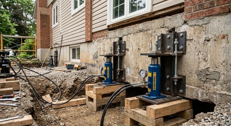 Foundation Jacking in Stanwood, WA
