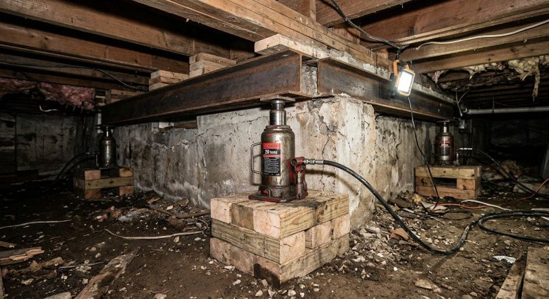 Foundation Jacking in Woodinville, WA