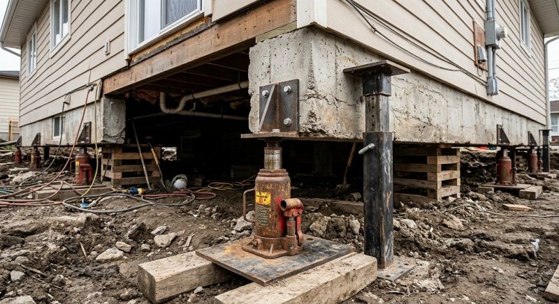 Foundation Lifting in Edmonds, WA