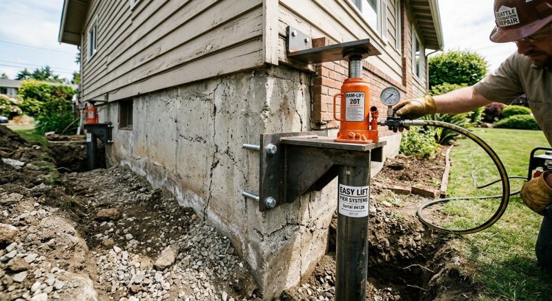 Foundation Lifting in Everett, WA