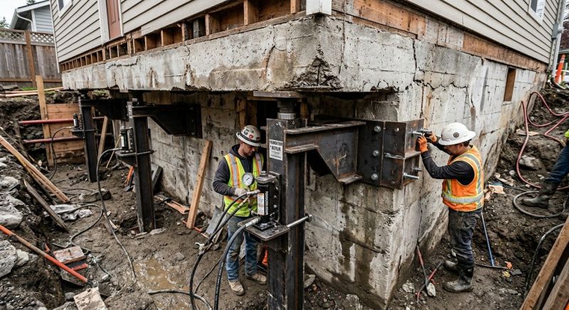 Foundation Lifting in Granite Falls, WA