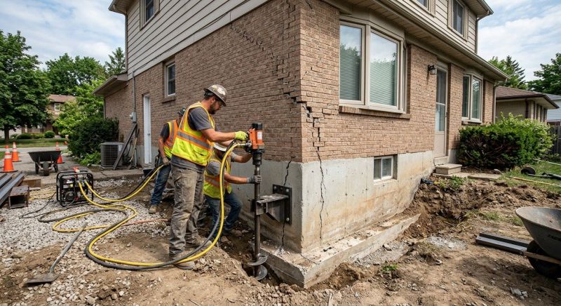 Foundation Lifting in Lake Stevens, WA