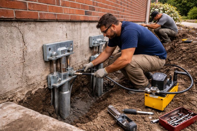 Foundation Pier Repair in Marysville, WA