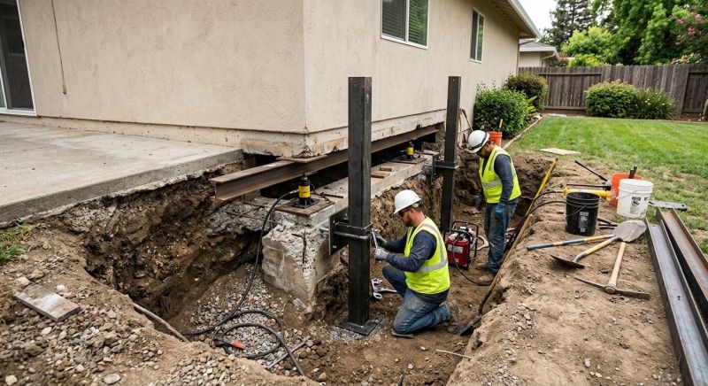 Foundation Pier Repair in Marysville, WA