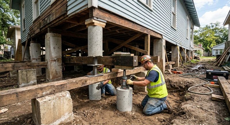 Foundation Pier Repair in Marysville, WA