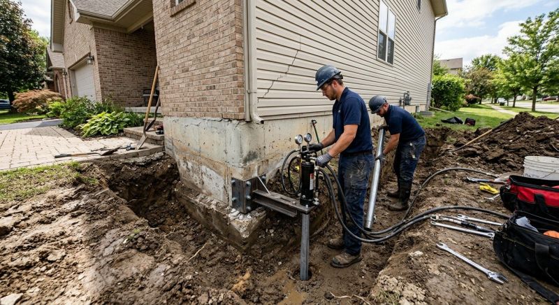 Foundation Settlement Repair in Marysville, WA