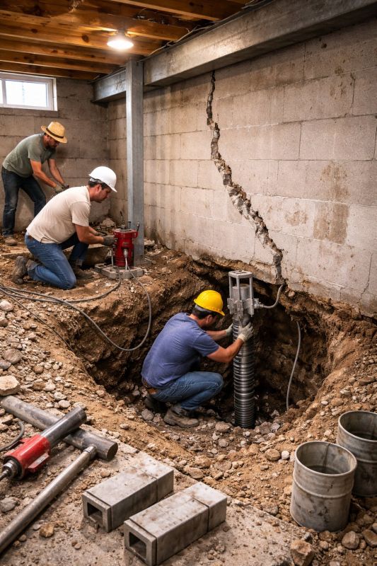 Foundation Structural Repair in Everett, WA