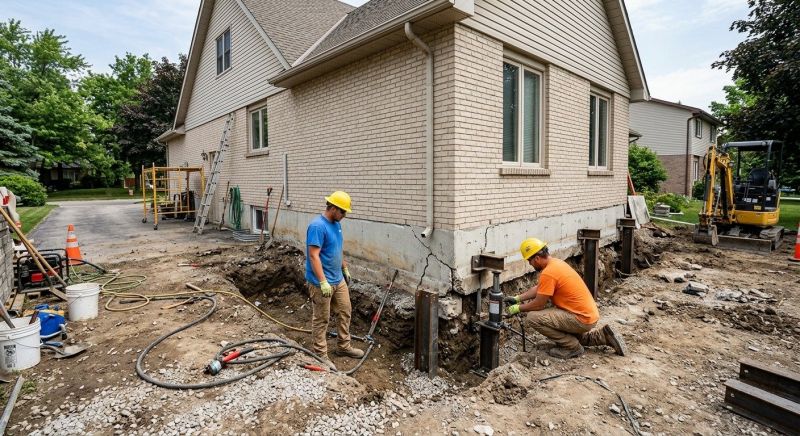 Helical Piers Installation in Marysville, WA