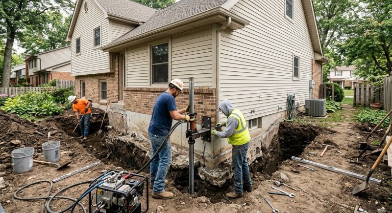 House Foundation Repair in Mukilteo, WA