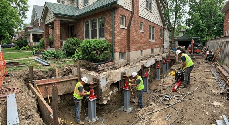 House Underpinning in Marysville, WA