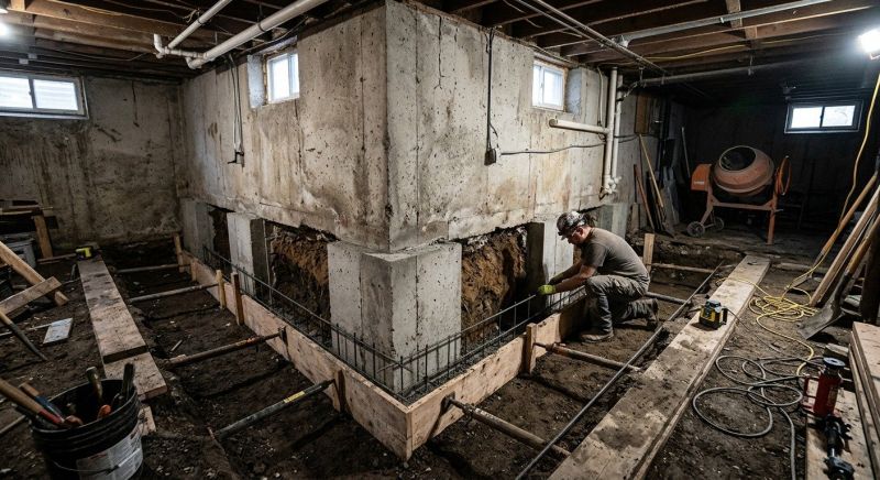 House Underpinning in Marysville, WA