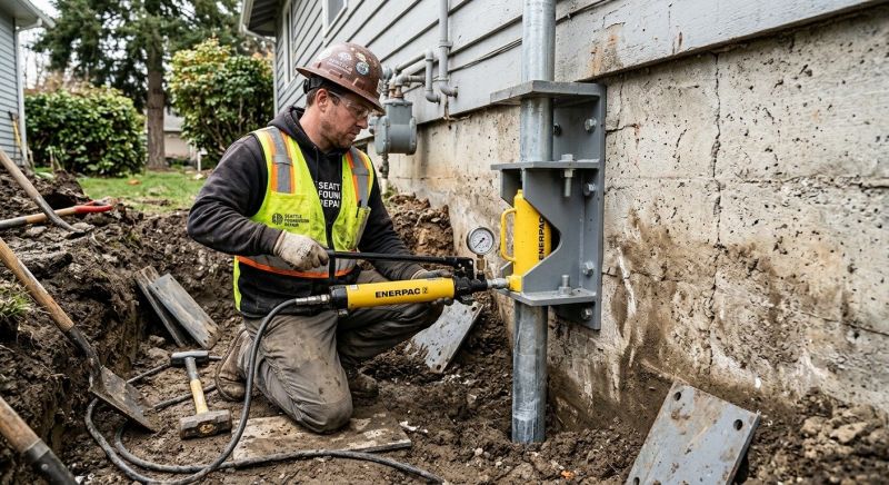 Settling Foundation Service in Monroe, WA