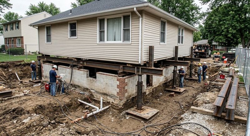 Sinking Foundation Lifting in Marysville, WA