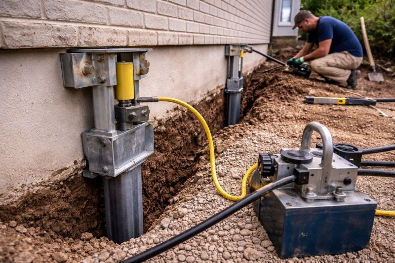 Sinking Foundation Repair in Everett, WA