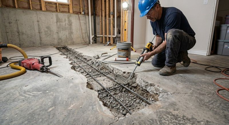 Slab Foundation Repair in Marysville, WA