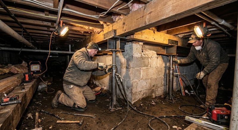 Structural Foundation Repair in Mukilteo, WA