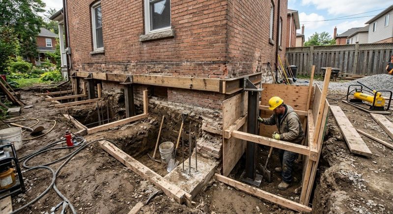 Structural Underpinning in Marysville, WA