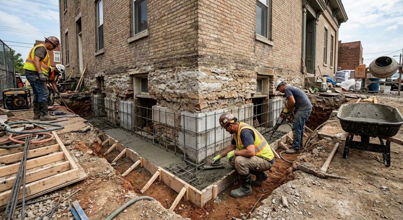 Underpinning Repair in Marysville, WA